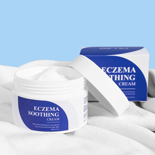 Private Label Skincare Daily Moisturizing Eczema Soothing Cream For Sensitive Dry Skin