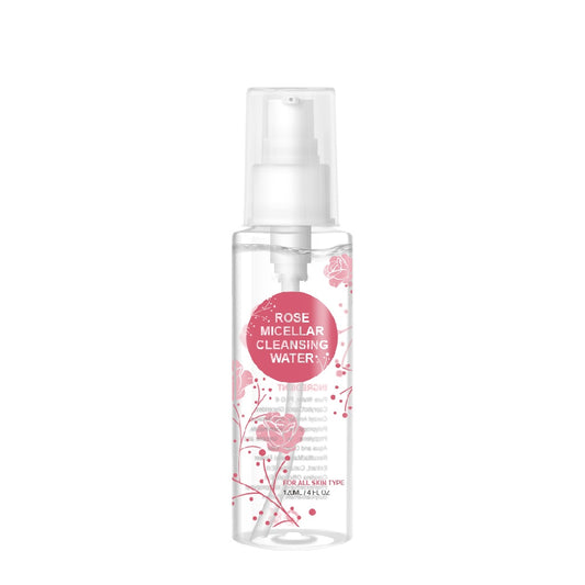 Natural Cosmetics Gentle Rose Micellar Water Makeup Remover Liquid Deep Cleansing Water 120ml