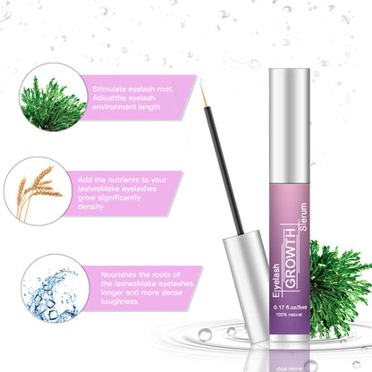 Wholesale Eye Lash Growth Longer Thick Eyelash Growth Serum