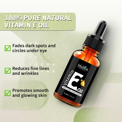 Factory Price Fade Dark Spot Antioxidant Vitamin E Oil 30ML