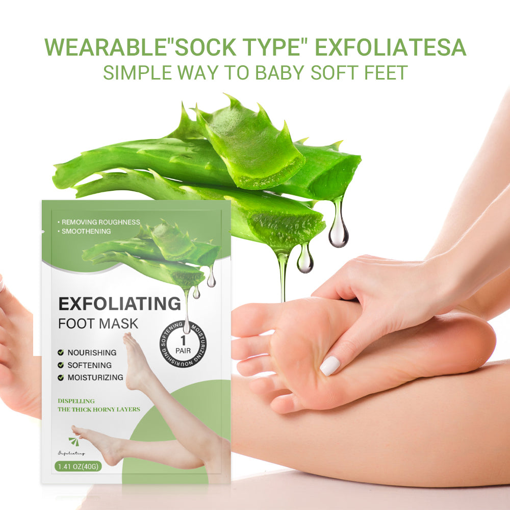 Exfoliating Foot mask One Sheet