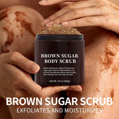 Best Wholesale Fresh Exfoliating Brown Sugar Body Scrub 250g