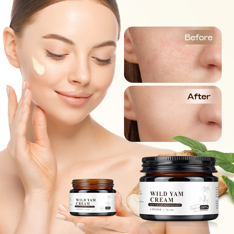 Hot Flash Relief Balance Hormones Women Anti Aging Wild Yam Root Cream