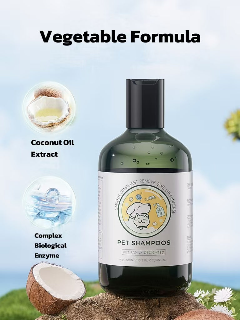 OEM Remove Smell Luxury Pet Shampoo Dog Cat Body Wash for Pets