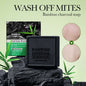 Private Label 100g Black Soap Facial Soothing Cleansing Activated Bamboo Charcoal Soap Bar for Face and Body