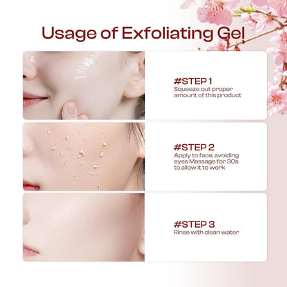 Wholesale Dead Skin Removal Cream Exfoliate Deep Cleansing Purifying Exfoliating Peeling Gel For Face