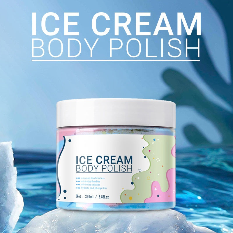 Best Selling Colorful Ice Cream Exfoliating Body Polish 250ML