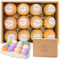 Private Label Natural Spa Bath Bomb Bubble Salt Bath Fizzi Bomb Ball Gift Set