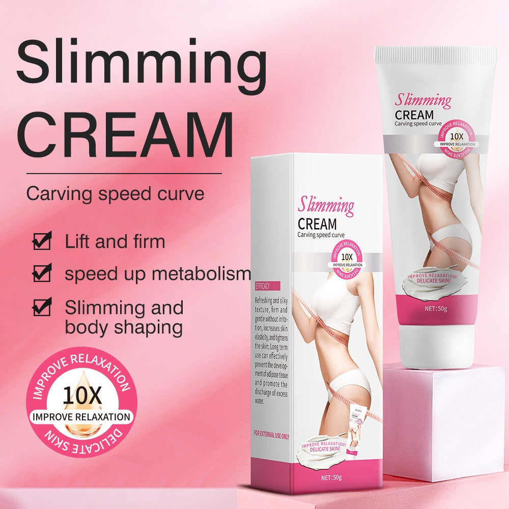 Hot Slimming Cream Fat Burner Cream Anti Cellulite Gel Face Waist Fat Burning Weight Loss Slimming Hot Cream