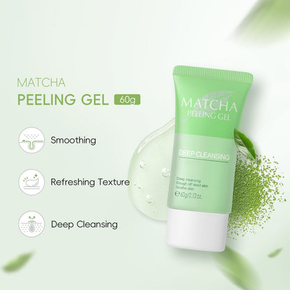 Customize Purifying Exfoliating Matcha Gel Adults Female Face and Body Refreshing Peeling Gel