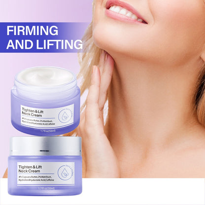 High Quality Tightening Anti Aging Neck Firming Cream With Hyaluronic Acid For Men Use