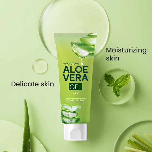 Pure Natural Aloe Vera Gel Facial Skin Moisturizer Smoothing Gel Aloe Vera Face Cream