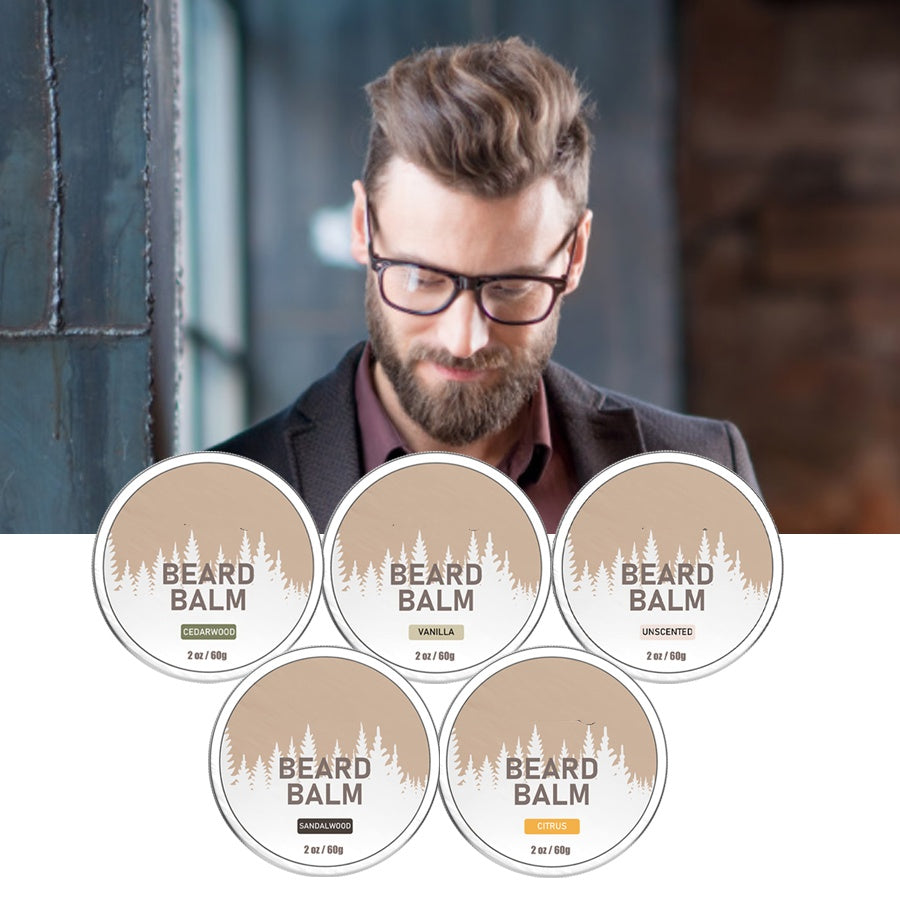 Natural After Shave Mustaches Soften Beard Balm Moisturize Men Organic Beard Growth Butter Beard Balm Wax