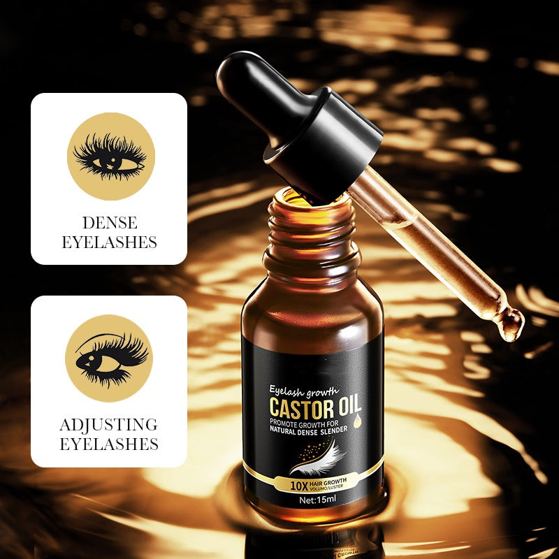 OEM Cold Pressed Black Castor Oil For Hair Eyebrows Growth