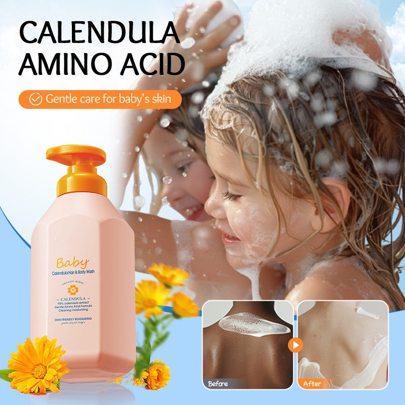 Wholesale Organic Mild Baby Body Wash Moisturizing Bubble Feature Shower Gel for Kids