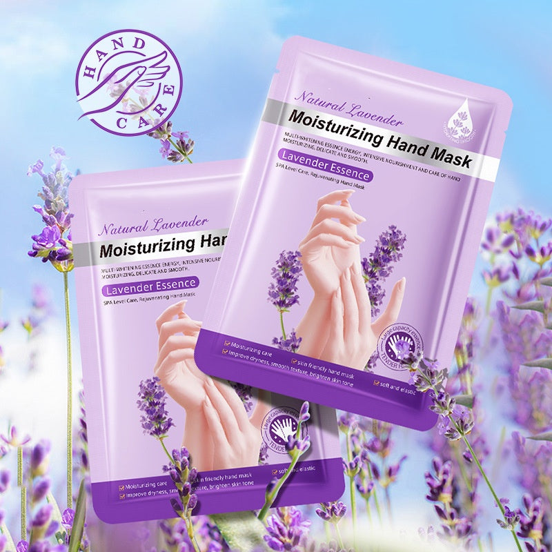 Deeply Moisturize Softening Exfoliating Lavender Hand Mask