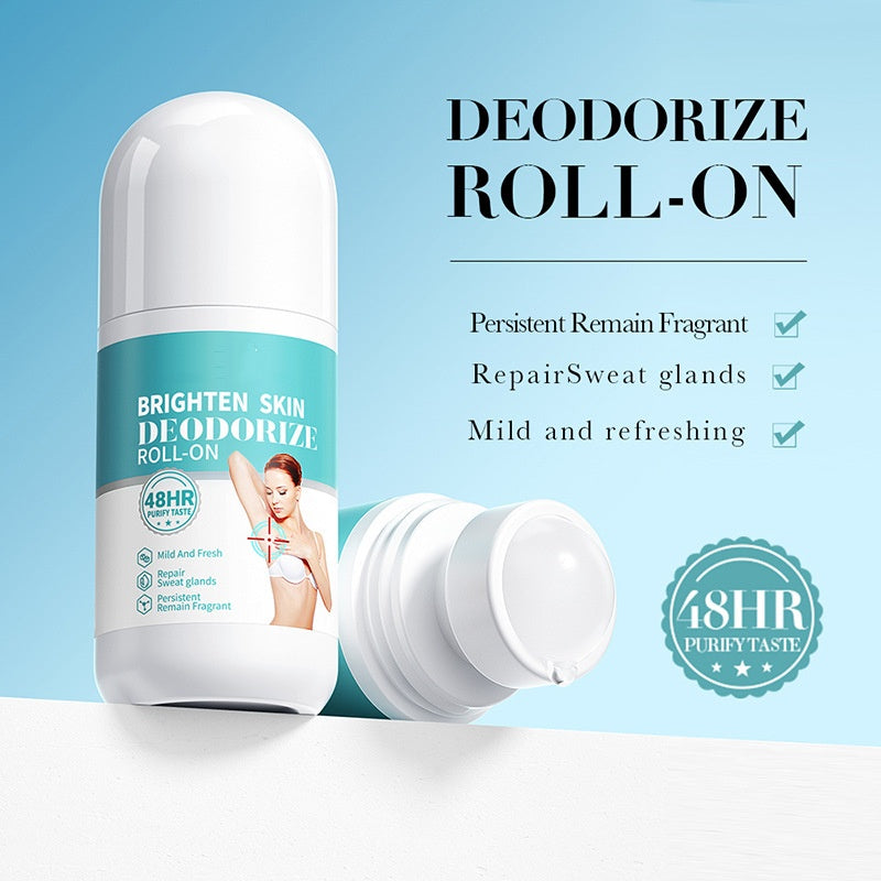 Natural Roll On Deodorant & Antiperspirant Quick Dry For Men Women Deodorant Anti-perspiring Gel