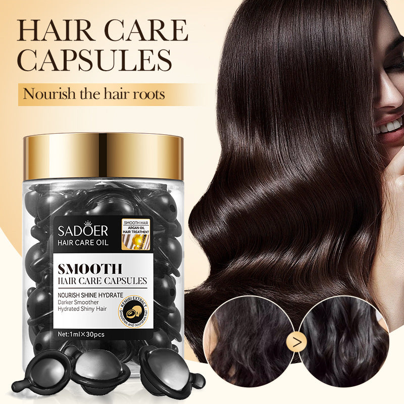 OEM Nourishing Smoothing Hair Capsule for Frizzy, Damaged Hair, Hydrated Shiny Hair
