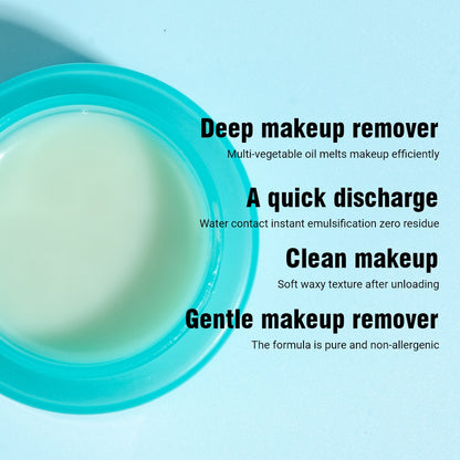 Customed Logo Aloe Vera Face Make up Cleansing Cream Lotion Waterproof Makeup Eye Face Remover Balm