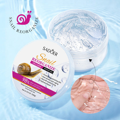 OEM Deeply Moisturizing Snail Collagen Repairing Gel for All Skin Types