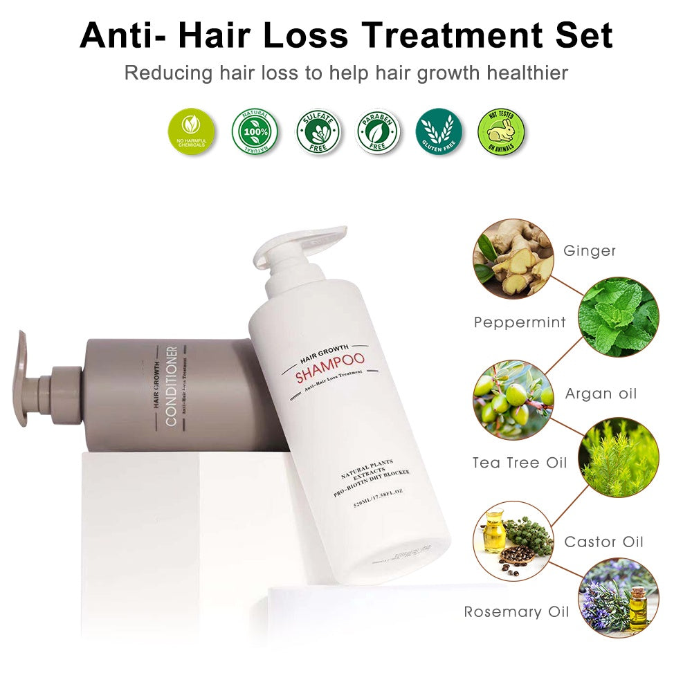OEM Paraben Free Sulfate Free Clarifying Shampoo and Conditioner for Thinning Hair