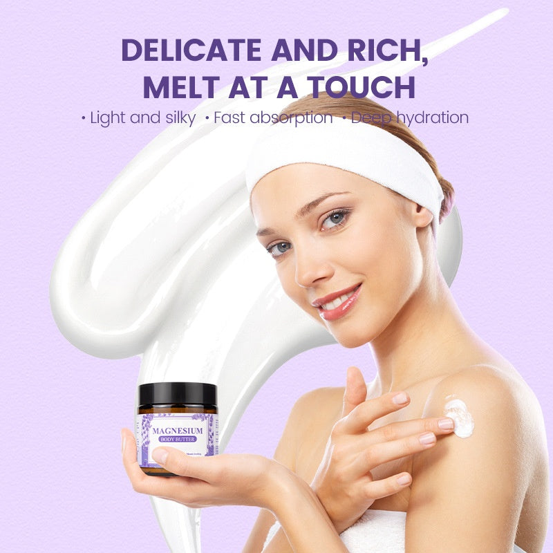 Wholesale Bulk Nourishing Body Massage Cream Lavender Body Cream Moisturizing Whitening Body Butter