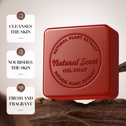 Private Label Plant Extract Deep Cleansing Moisturizing Natural Handmade Sandalwood Soap