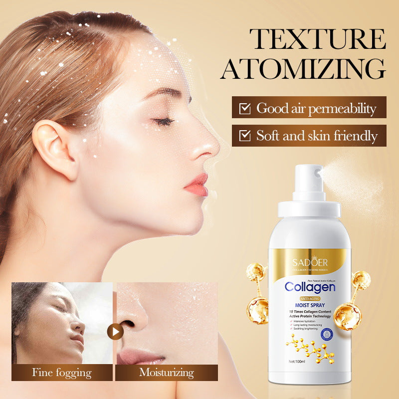 OEM Anti Aging Collagen Serum Spray for Face, Facial Mist for All Skin Types
