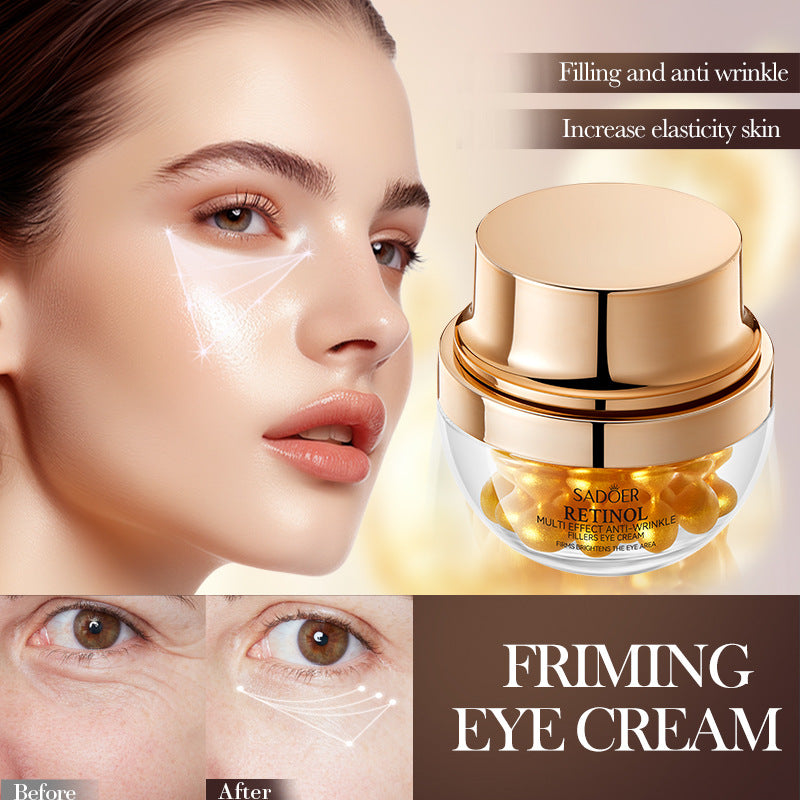 OEM Daily Line Smoothing Retinol Eye Cream Capsules for Fine Lines
