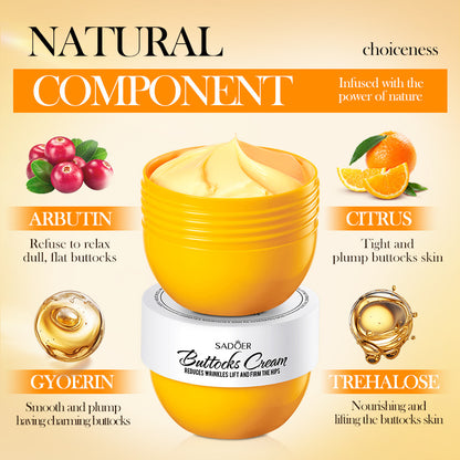 Buttocks Enhancement Cream for Women and Men, Natural Growth and Plumping Enhancer