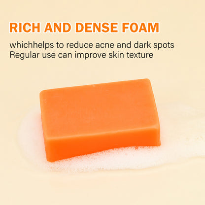 Wholesale Anti Acne Deep Cleansing Turmeric Kojic Acid Soap 2pcs