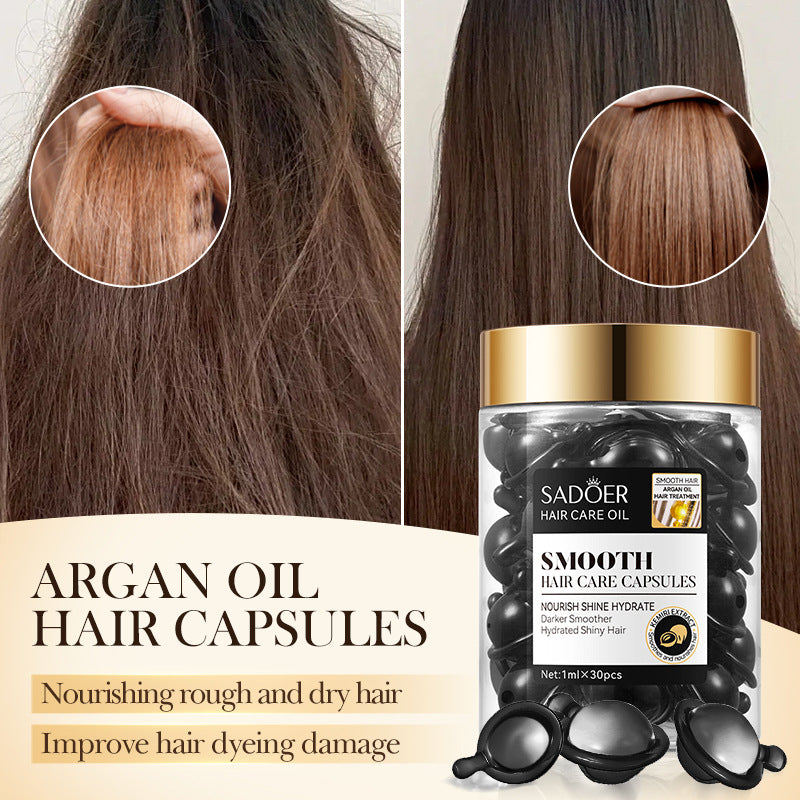 OEM Nourishing Smoothing Hair Capsule for Frizzy, Damaged Hair, Hydrated Shiny Hair