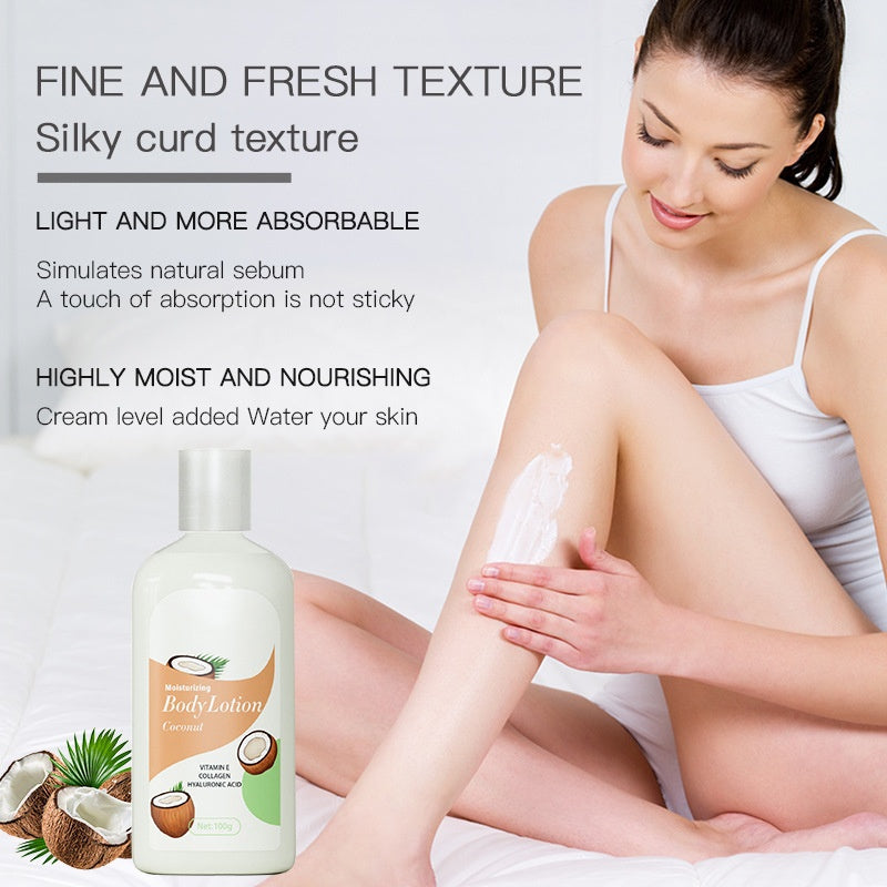 OEM Non-Greasy Long-Lasting Moisturizer Body Cream Vitamin E Hyaluronic Acid Body Lotion For Dry Sensitive Skin