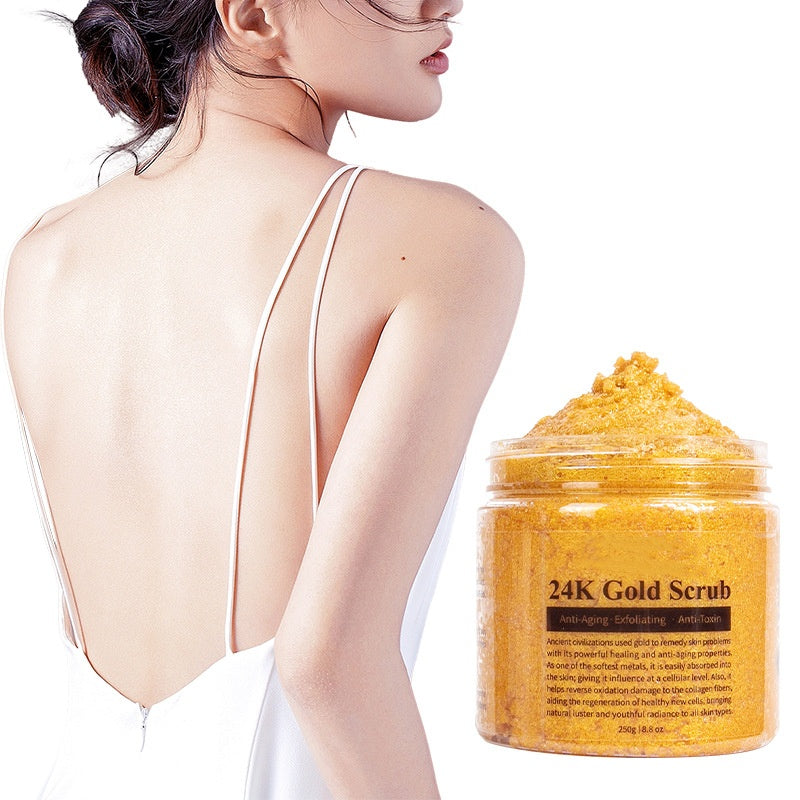 Best Exfoliating Antioxidant 24k Gold Body Scrub 250g