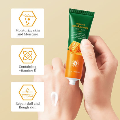 High Quality Repairing Dull Skin Honey Hand Cream With Vitamin E 30g