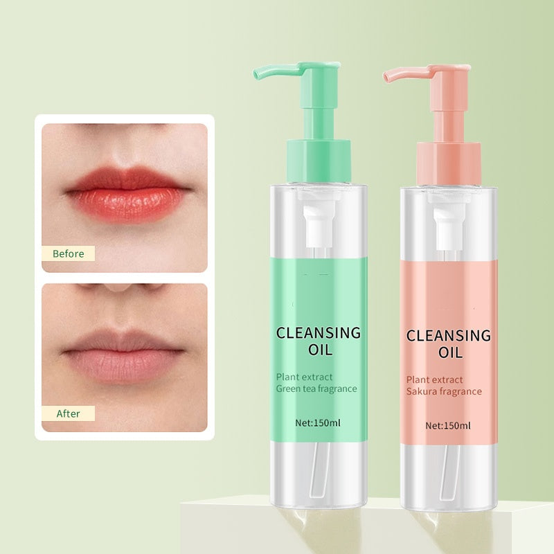 Facial Eye lip Makeup Remover Oil Plant Extract Sensitive Skin Cleansing Oil Supplier