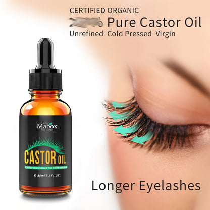 Organic Castor Oil For Hair And Lash Growth 30ML