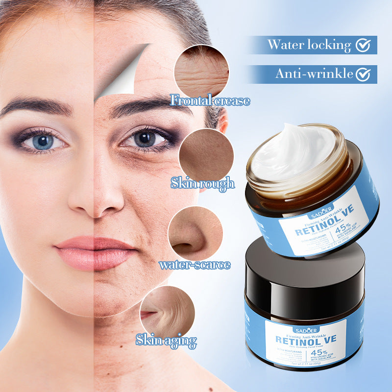 OEM Anti Aging Retinol Face Cream for Women, Hydrating Day & Night Cream for Fine Lines