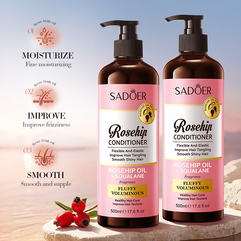 OEM Moisturizing Smoothing Rose Hip Conditioner for All Hair Types, Restores Shine and Moisture