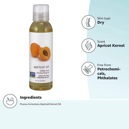 Natural Moisturize Massage Body Oil  Moisturizing Apricot Oil For Dry Hair