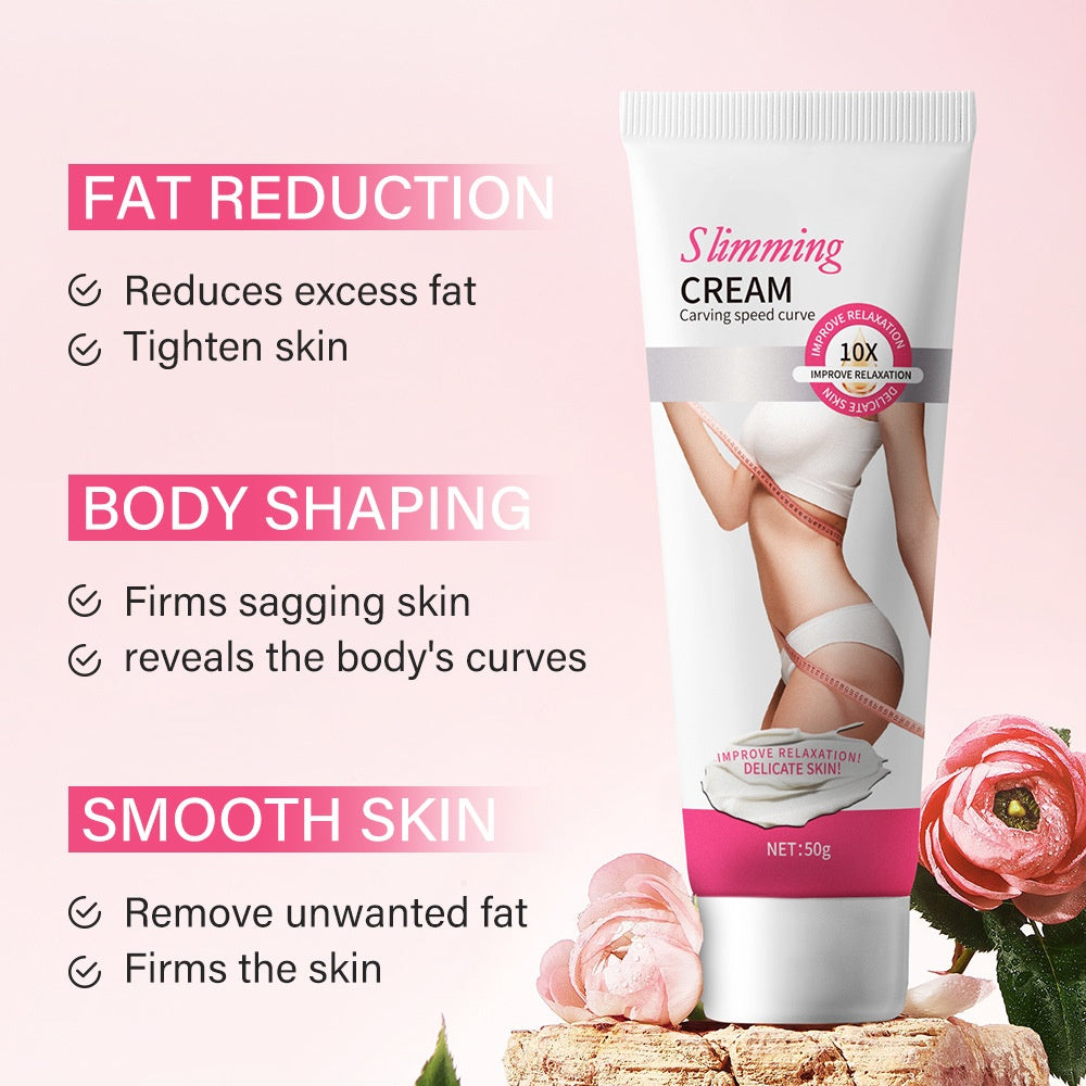 Hot Slimming Cream Fat Burner Cream Anti Cellulite Gel Face Waist Fat Burning Weight Loss Slimming Hot Cream