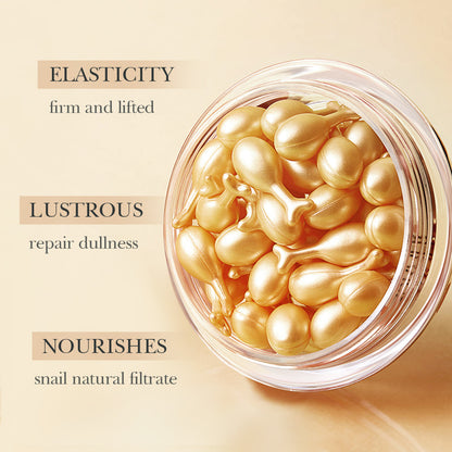 OEM Nourishing Anti-Aging Face Serum Capsules with Vitamin E