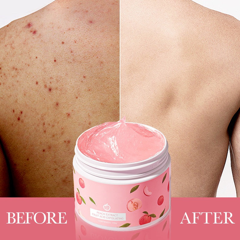 Home Use Improve Rough Skin Honey Peach Scrub Moisturizing Bleaching Glowing Exfoliating Gel