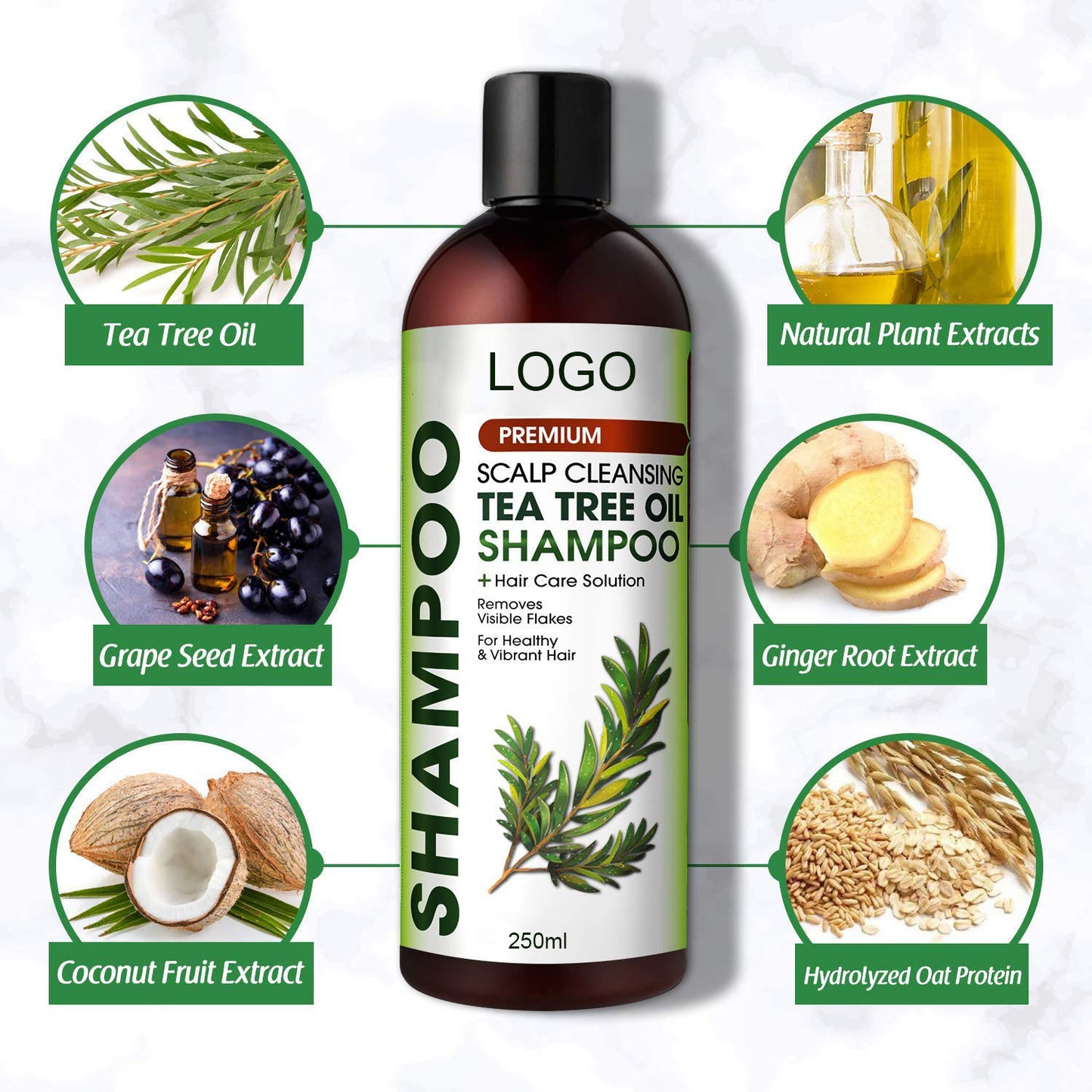 Wholesale Anti-broken Moisturizing Anti Dandruff Shea Moisture Shampoo for All Hair