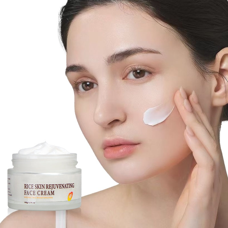 Wholesale Whitening Rice Face Cream Anti Aging Moisturizing Facial Cream