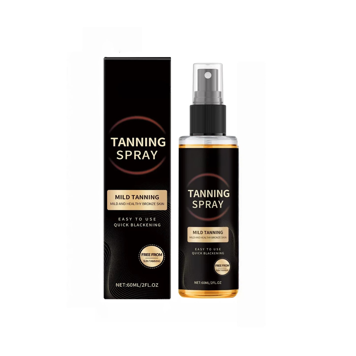 Custom Organic Self Tan Bronzing Tanning Hydrating Water Spray Moisturizing Body Care Tanning Mist