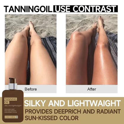 Customized Natural Tanning Effective Skin Brightening Oil, Natural Deep Tanning Accelerator Oil