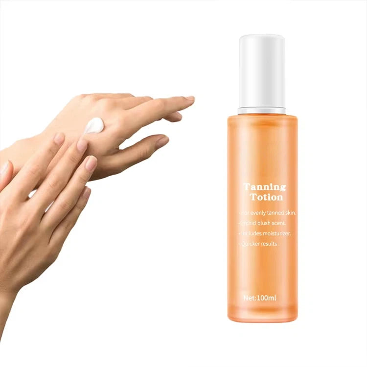 OEM Organic Ultra Black Sunless Tanning Lotion, Natural Dark Shade Self Tan Supplier