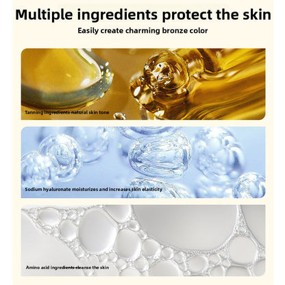 Factory Supply Self Tanning Mousse Bronzing Deep Dark Tan Foam Mousse