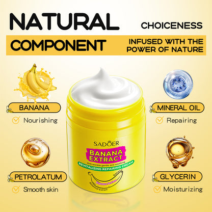 OEM Banana Extract Anti Aging Revitalizing Repairing Cream, Vegan Anti-Aging Moisturizer For Wrinkles & Fine Lines